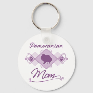 Porte-clés Maman de Pomeranian