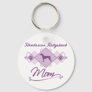 Porte-clés Maman de Rhodesian Ridgeback