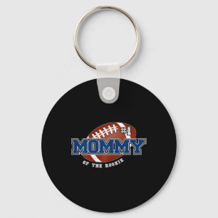 Porte-clés Maman de Rookie 1er Anniversaire Thème Football Ma