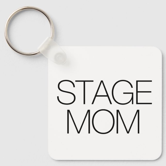 Porte-clés Maman de scène (Recto)
