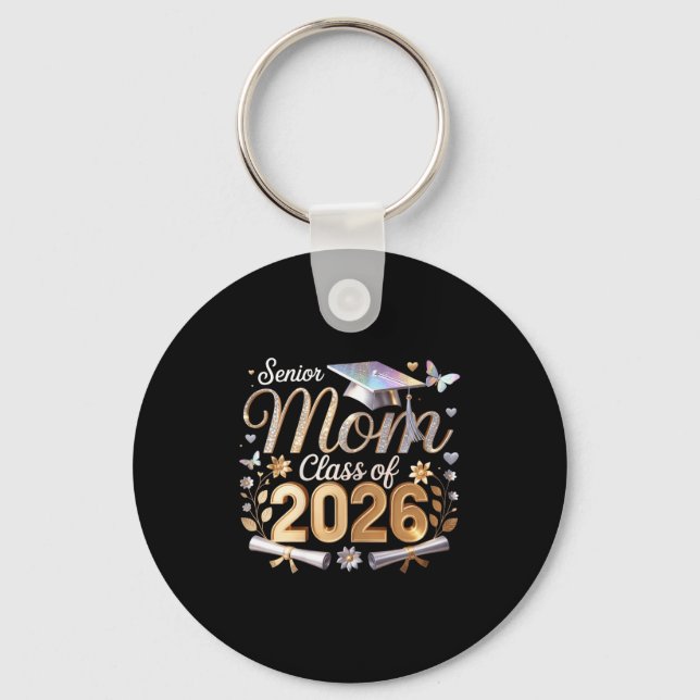 Porte-clés Maman de terminale promotion 2026  (Recto)
