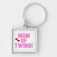 Maman de Twins Pink Texte Cadeaux