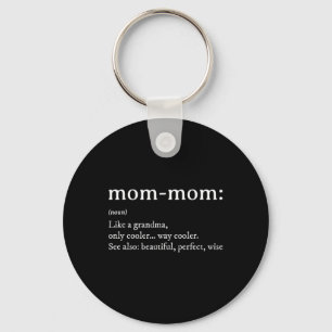 Porte-clés Maman Définition Cadeau Grand-mère Maman Fête des
