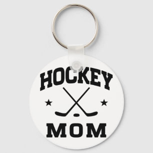 Porte-clés Maman d'hockey