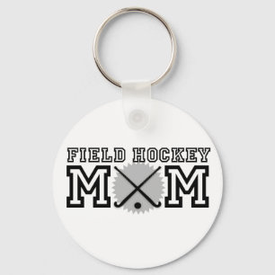 Porte-clés Maman d'hockey de champ