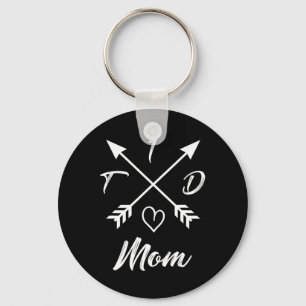 Porte-clés Maman diabétique de type 1 Cadeaux de sensibilisat