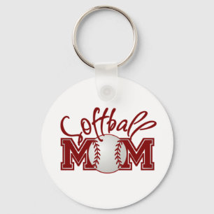 Porte-clés MAMAN du base-ball