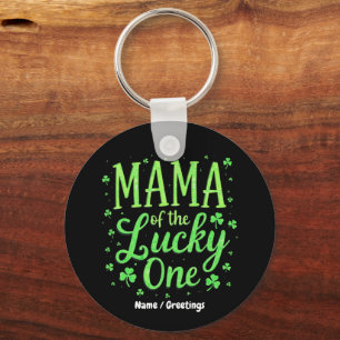 Porte-clés Maman du Chanceux Premier St. Patrick's Day