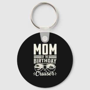 Porte-clés Maman du croiseur d'anniversaire Funny Cruise Vaca