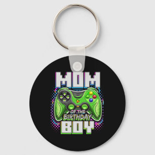 Porte-clés Maman du garçon d'anniversaire correspondant jeu v