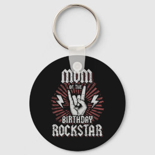 Porte-clés Maman du rockstar d'anniversaire Rockeur correspon