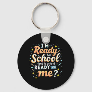 Porte-clés Maman école à la maison