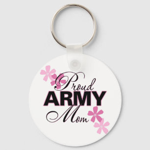Porte-clés Maman fière d'armée