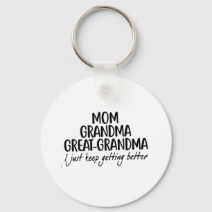 Porte-clés Maman Grand-mère Grand-grand-grand-mère Fête des m