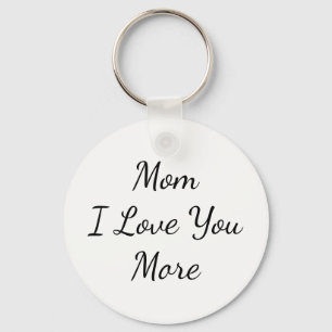 Porte-clés Maman je t'aime plus