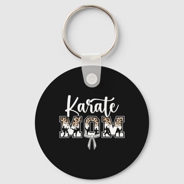 Porte-clés Maman Karaté Maman Karaté Mère Karaté (Recto)