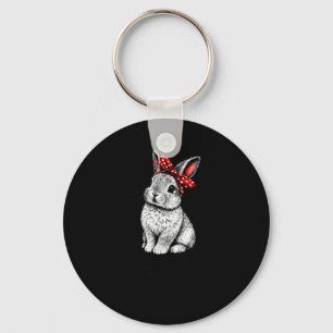 Porte-clés Maman lapin mignon lapin maman jour de Pâques heur