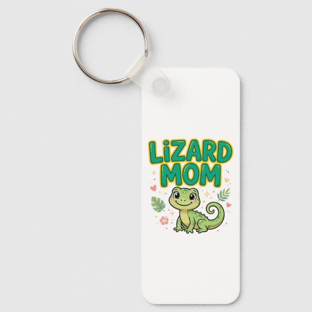 Porte-clés Maman Lézard (Recto)