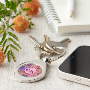 PORTE-CLÉS MAMAN, MÈRE, FEMMES, ANNIVERSAIRE, ARGENT CADEAU