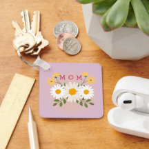 Maman personnalisée Fête des mères Porte - clés