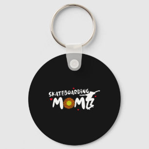Porte-clés Maman Skateboard Pour Femmes Skateboard Mignon