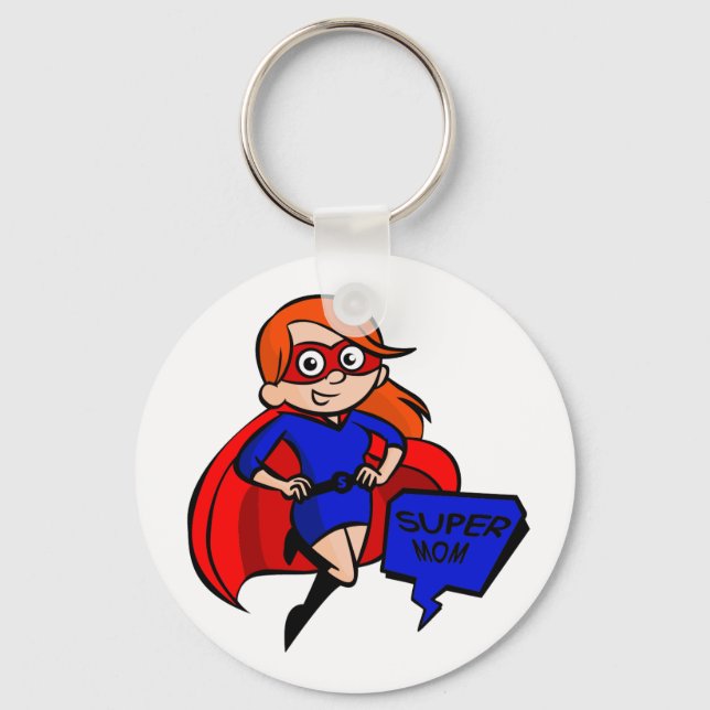 Porte-clés maman super (Recto)