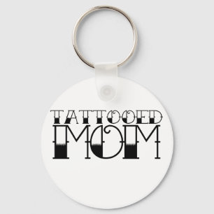 Porte-clés Maman tatouée