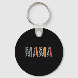 Porte-clés Maman Vache Imprimer Chemise Maman Vie Maman Mère
