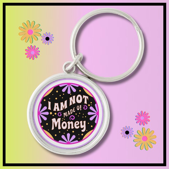 Porte-clés Maman Vie Amusante Maman dit que je ne suis pas fa (Funny Mom Saying About Money. A fun Mom Life Gift for Budget Conscious Moms Who Love to Laugh.)