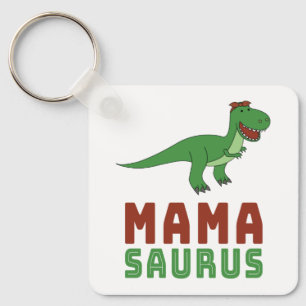 Porte-clés Mamasaurus Dinosaur Tyrannosaurus Rex Fête des mèr