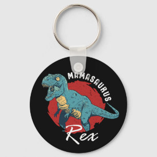 Porte-clés Mamasaurus Rex drôle et mignonne T-Rex Dinosaur Ma