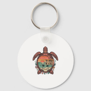 Porte-clés Mamie drôle Turtle Beach Vintage Shirt Design_1