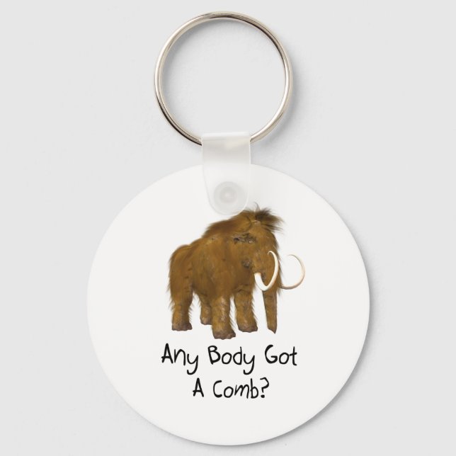 Porte-clés Mammoth laineux (Recto)