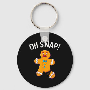 Porte-clés Man Oh Snap Christmas Fun Cookie Baking Cadeau Sho