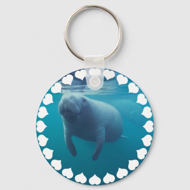 Porte-clés Manatee Keychain (Recto)