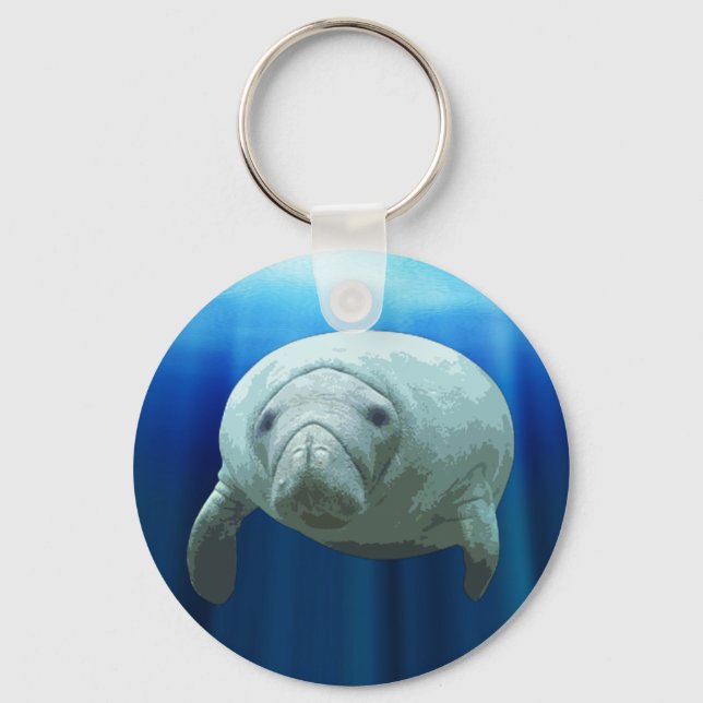 Porte-clés Manatee Keychain (Recto)