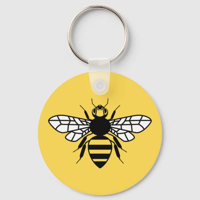 Porte-clés Manchester Bee (Recto)