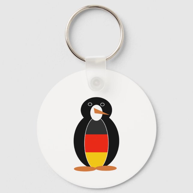 Porte-clés Manchot allemand -- Deutsch Pinguin (Recto)