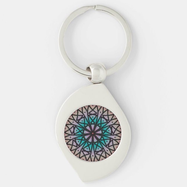 Porte-clés Mandala (Devant)