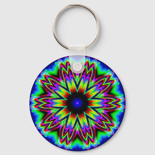 Porte-clés Mandala de la galaxie du Sombrero (Recto)