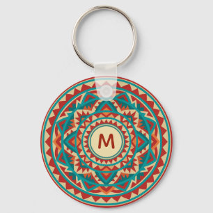 Porte-clés Mandala Moderne du Sud-Ouest