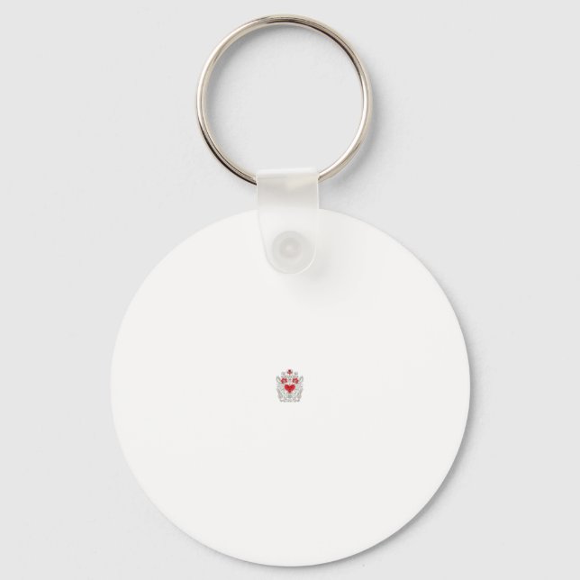 Porte-clés Mandala papillon floral | Design d'art Boho pourpr (Recto)