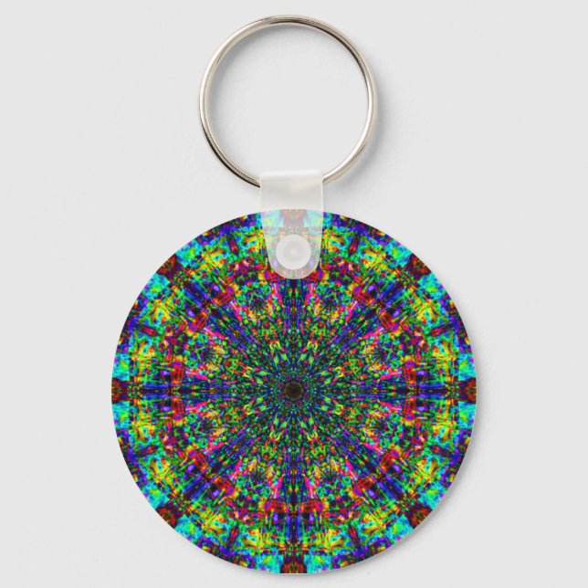 Porte-clés Mandala Stainverre : porte - clé (Recto)