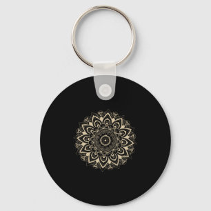 Porte-clés Mandala Style Clic Trump 86 47 Résistance Subtile 