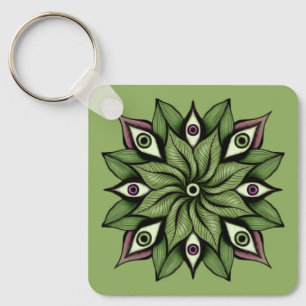 Porte-clés Mandala - Trippy Floral Patal