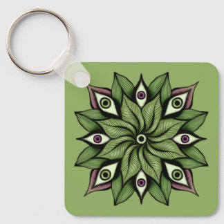 Porte-clés Mandala - Trippy Floral Patal
