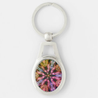 Porte-clés Mandalastyle Oval Metal Porte - clé