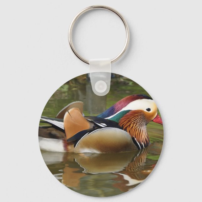 Porte-clés mandarin duck (Recto)