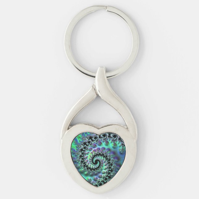 Porte-clés Mandelbrot Discovery Heart Key Ring (Devant)
