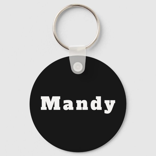 Porte-clés Mandy (Recto)